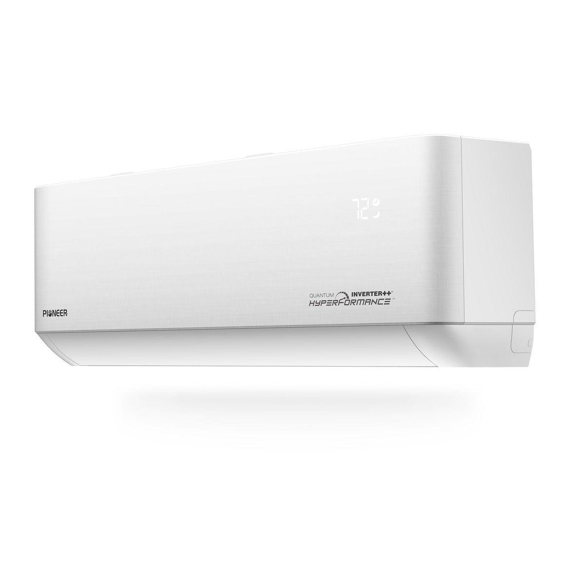 Pioneer® Quantum Hyperformance™ 18,000 BTU 23.5 SEER2 230V High-Wall Ductless Energy-Star Mini-Split Air Conditioner Inverter Hyper Heat Pump Full Set