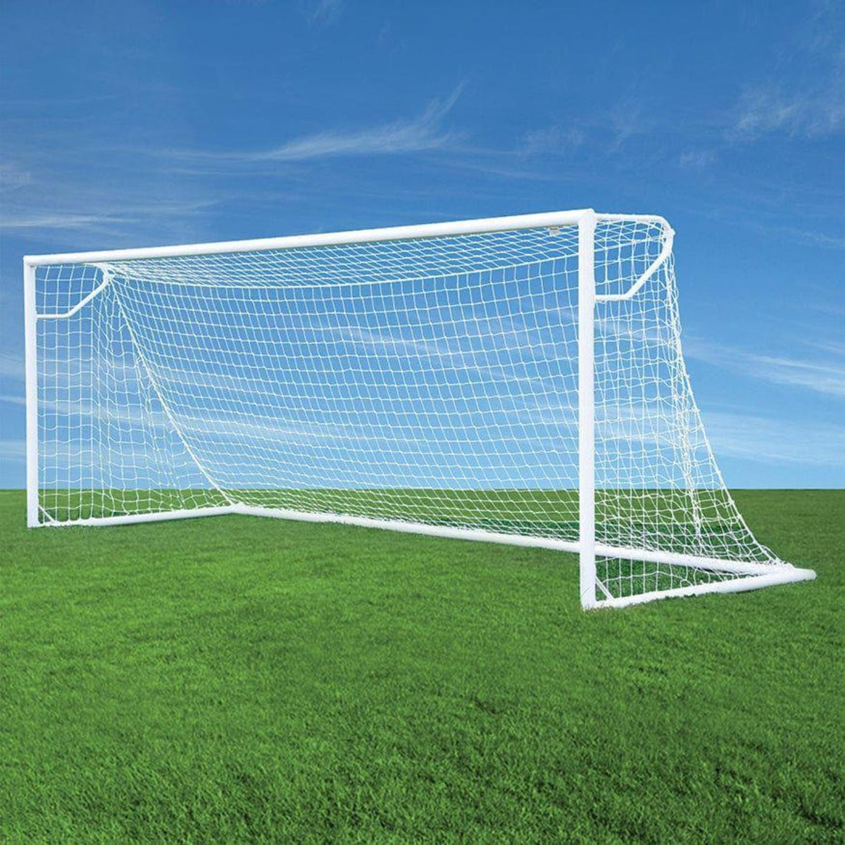 Jaypro Nova Club Round Soccer Goals (4'H x 6'W x 2'B x 5'D)  - RCG-6S