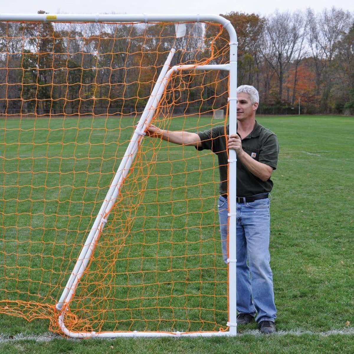 Jaypro Portable Short-Sided Soccer Goal - PSS-612