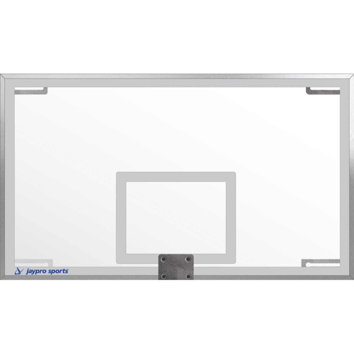 Jaypro Tempered Glass Rectangle Backboards (Indoor) - GBRUB-54