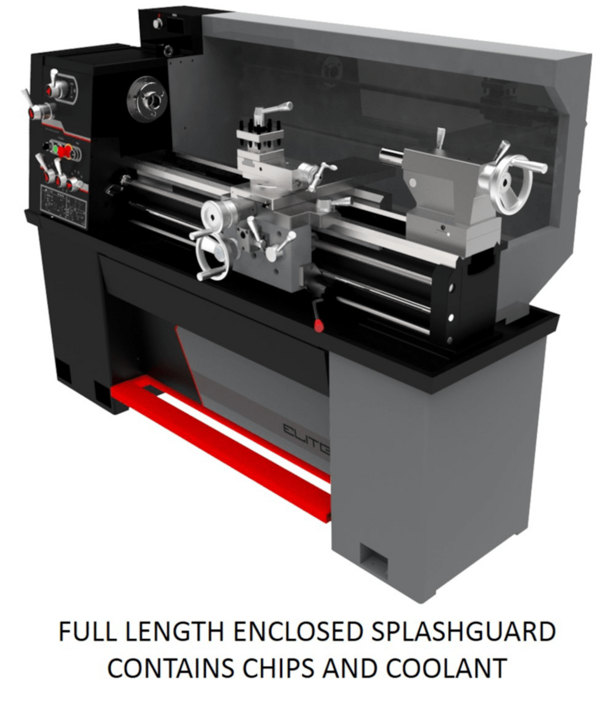 JET Elite E-1340VS Lathe with ACU-RITE 203 CSS DRO with Taper Attachment and Collet Closer - JET-892410