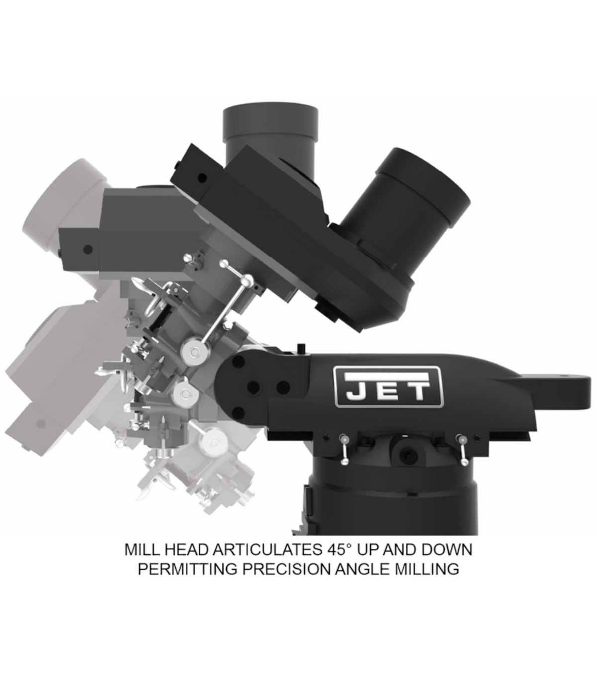 JET Elite EVS-949 Mill with X-Axis JET Powerfeed - JT9-894300