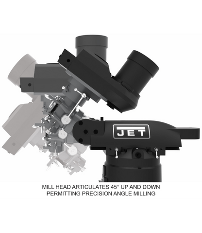 JET Elite EVS-949 Mill with X-Axis JET Powerfeed - JT9-894300