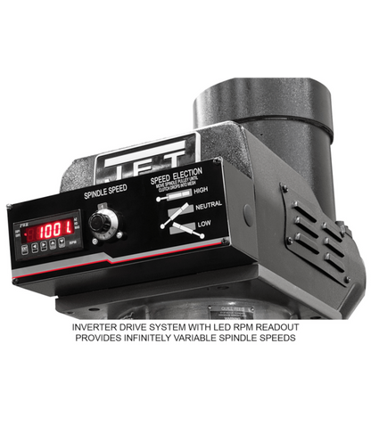 JET Elite ETM-949EVS, Elite 9x49 Electronic Variable Speed Mill 230V, 3Ph - JT9-894050