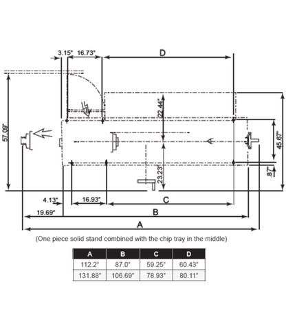 JET Elite Lathe EGH-1740 with Taper Attachment and Collet Closer - JT9-892502