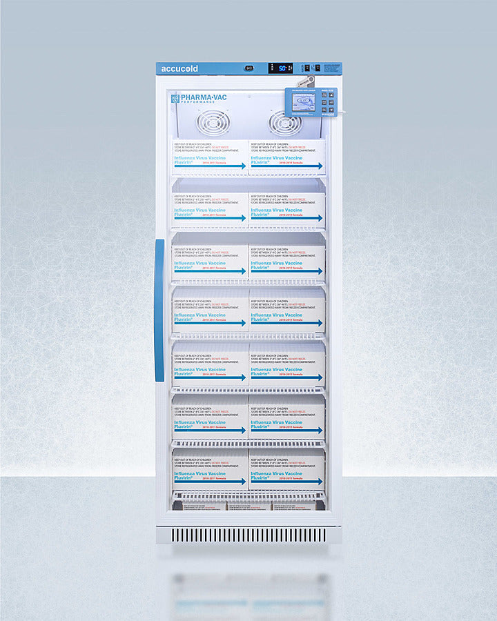 Accucold - 12 Cu.Ft. Upright Vaccine Refrigerator