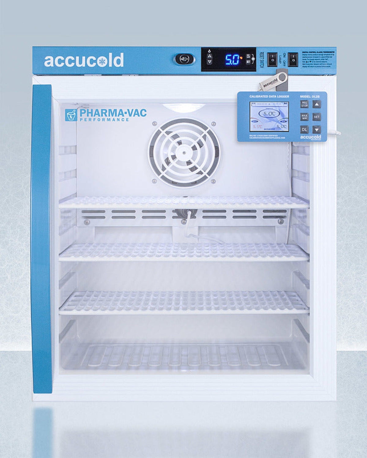 Accucold - 1 Cu.Ft. Compact Vaccine Refrigerator - ARG1PVDL2B