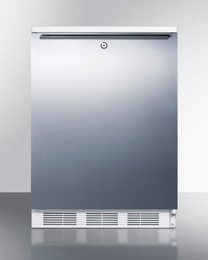 Summit - 24" Wide Built-In All-Refrigerator -  FF6LWBI7SSHH