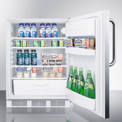 Accucold Summit - 24" Wide Built-In All-Refrigerator, ADA Compliant  -  FF6LWBI7SSTBADA
