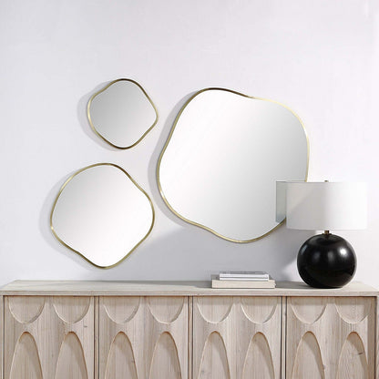 RenWil Nucleus Round, Irregular Mirror Only for Renwil Brand (collaboration with Steven Sabados) - MT2549