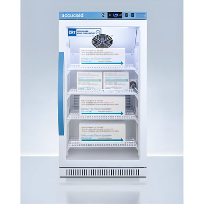 Accucold Summit 2.83 Cu.Ft. Upright Controlled Room Temperature Cabinet, ADA Height - ARG31PVBIADA-CRT