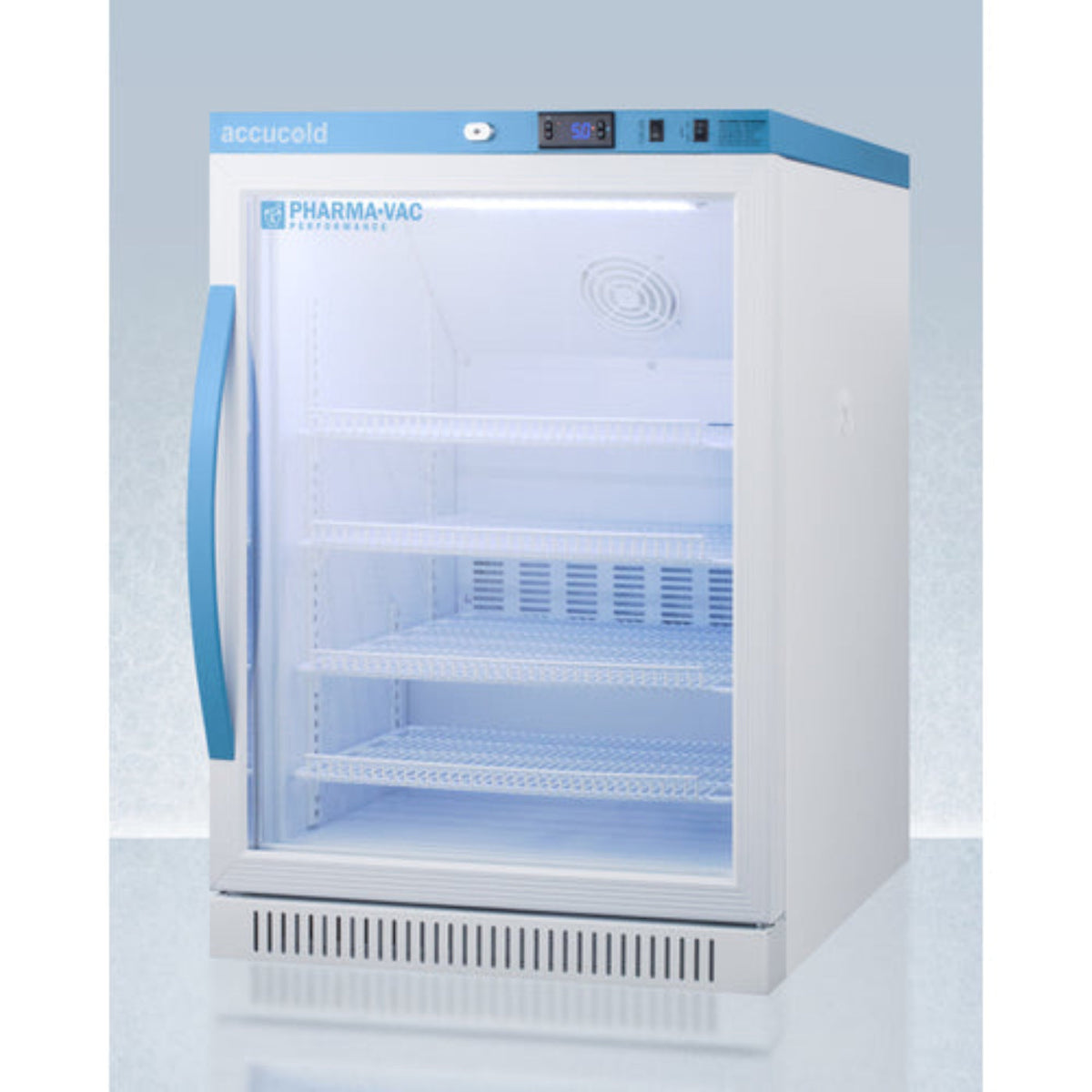 Accucold - 6 Cu.Ft. ADA Height Upright Controlled Room Temperature Cabinet - ARG6PV-CRT