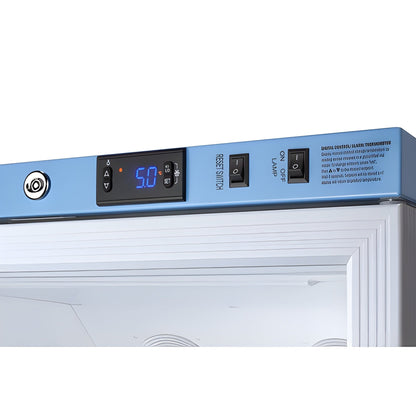 Accucold Summit 20" Wide Performance Series All-Refrigerator/All-Freezer Combination - ARG31PVBIADA-AFZ2PVBIADASTACKLHD
