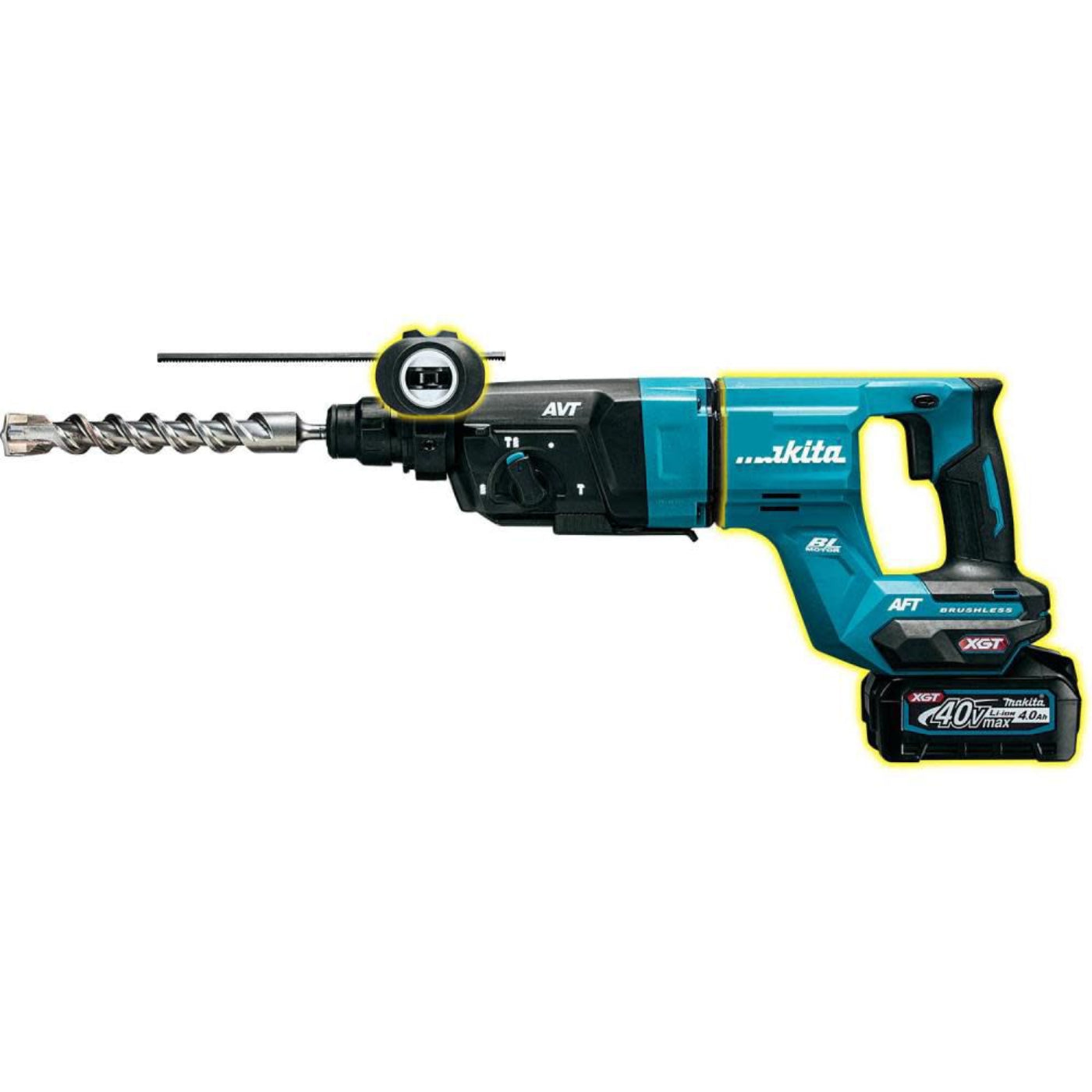Makita 40V Max XGT️ 1-1/8in AVT Rotary Hammer Kit & FREE Makita GRH07ZW - GRH07M1