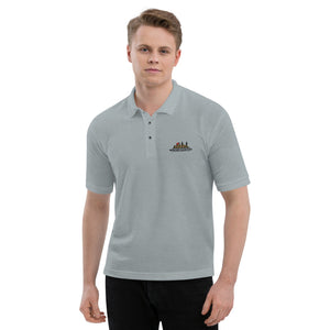 Mancave Backyard Men's Premium Polo