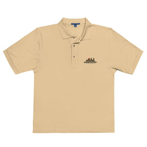 Mancave Backyard Men's Premium Polo