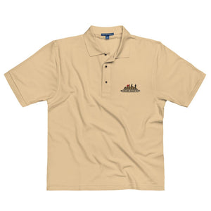 Mancave Backyard Men's Premium Polo