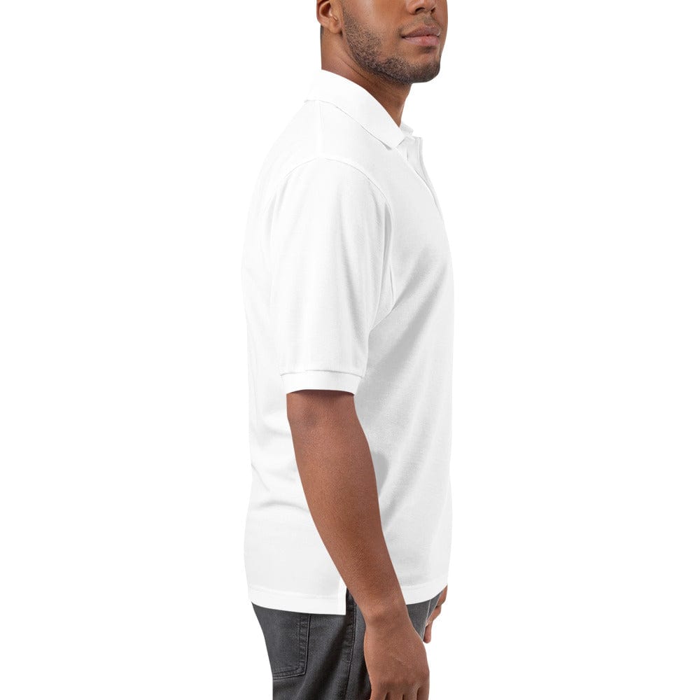 Mancave Backyard Men's Premium Polo