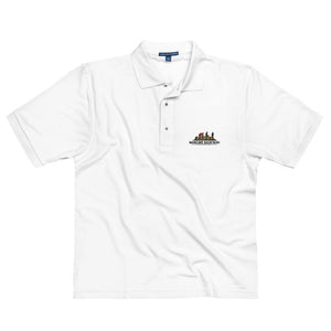 Mancave Backyard Men's Premium Polo