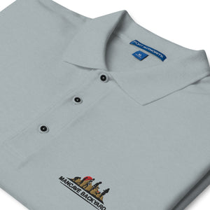 Mancave Backyard Men's Premium Polo