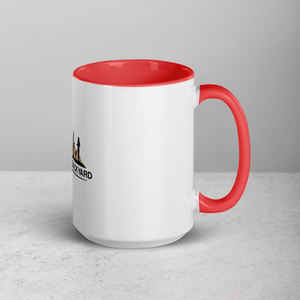 Mancave Backyard Mug with Color Inside