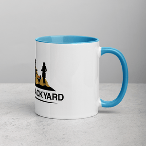 Mancave Backyard Mug with Color Inside