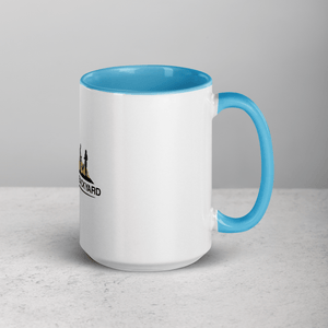 Mancave Backyard Mug with Color Inside