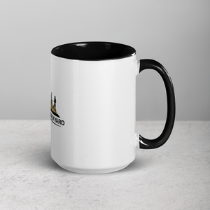 Mancave Backyard Mug with Color Inside