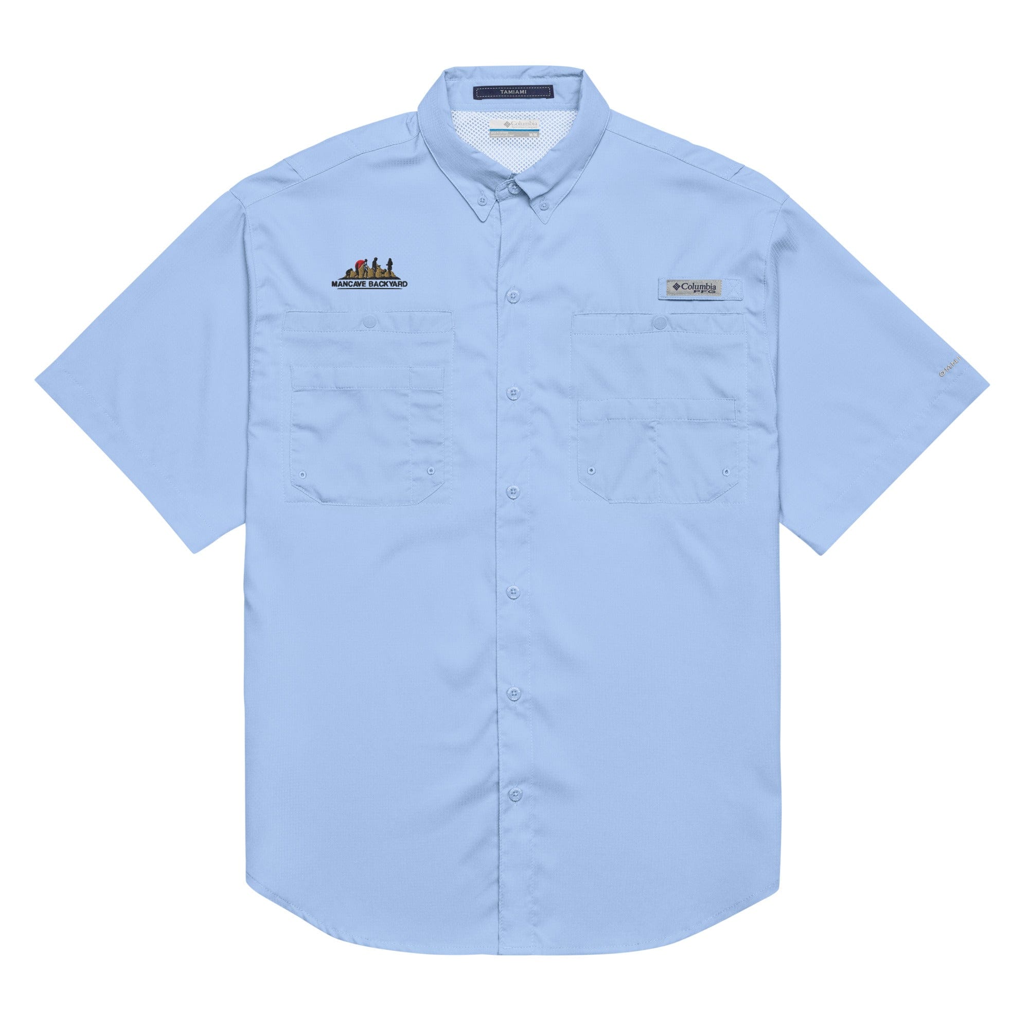 Mancave Backyard Sail / S Men’s Columbia short sleeve button shirt