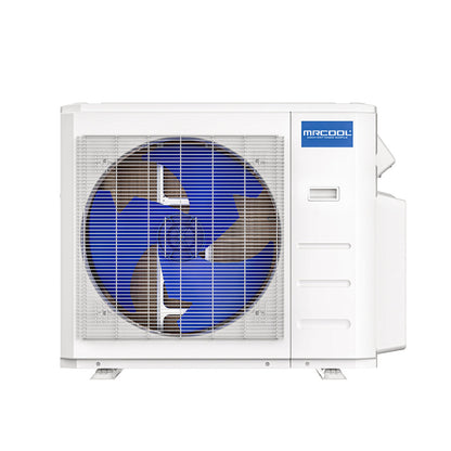 MRCOOL DIY 5th Gen 2-Zone 27,000 BTU Ductless Mini Split Air Conditioner & Heat Pump (9K+18K) - , DIY2-B-27HP0918