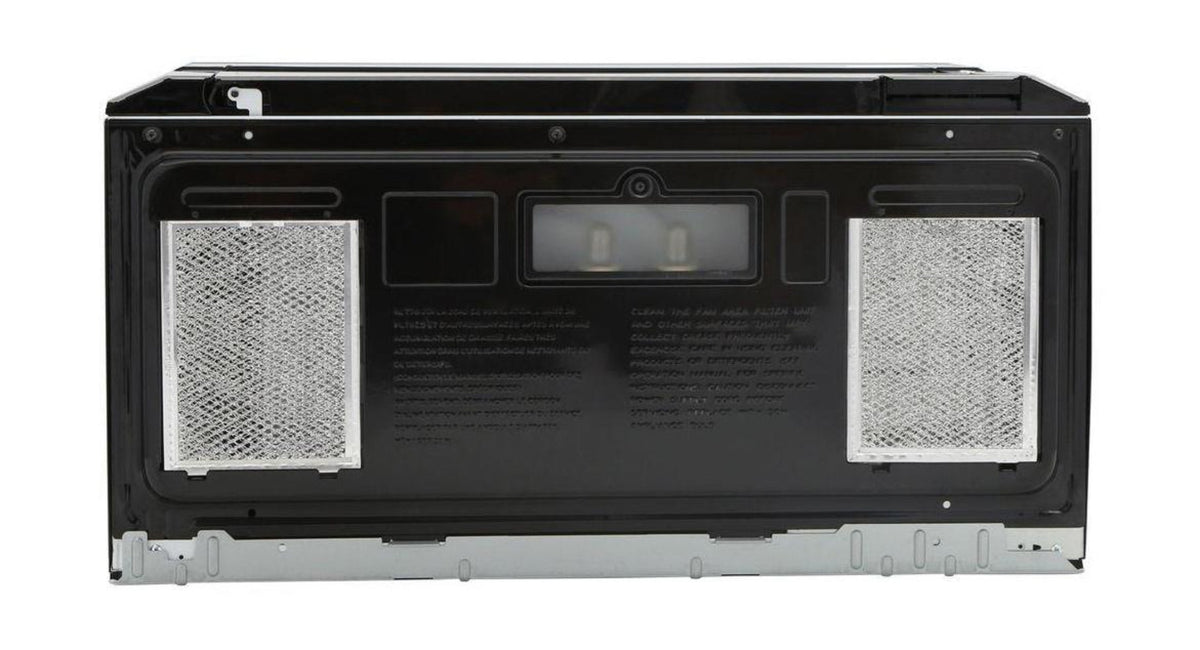 SHARP R1514TY 1.5 cu. ft. 1000W Sharp in Stainless Steel Over-the-Range Carousel Microwave Oven - R1514TY