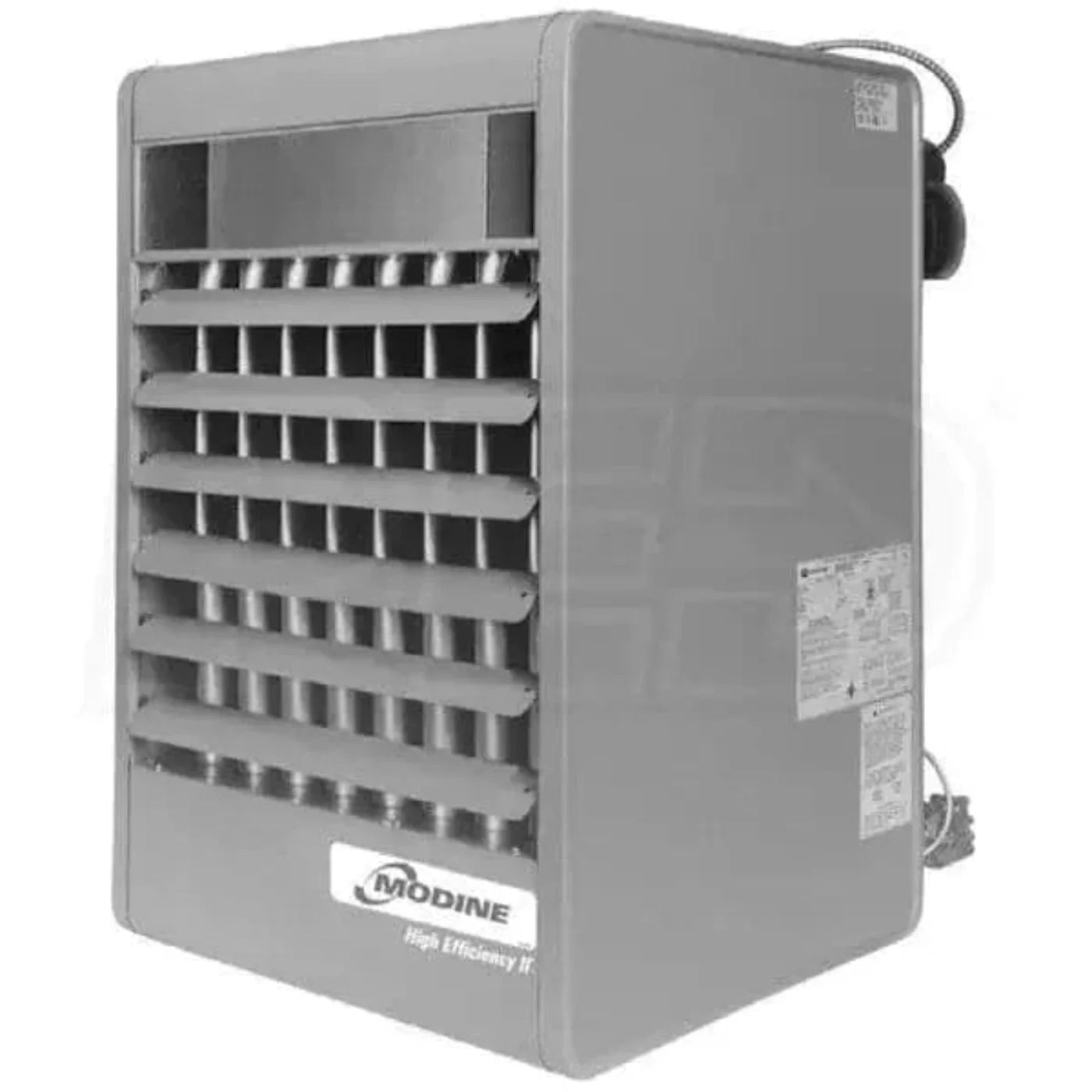 Modine Commercial Workspace Heater - 200K BTU/Intermittent Pilot Ignition/NG/Single Stage w/Aluminized Steel Heat Exchanger & Burner - PDP200AE0130