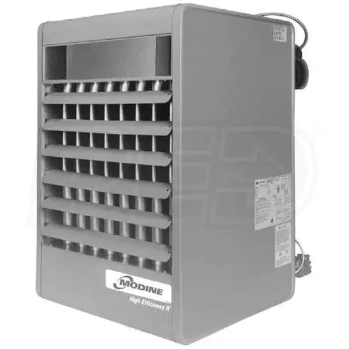Modine Commercial Workspace Heater - 250K BTU/Intermittent Pilot Ignition/LP/Single Stage w/Aluminized Steel Heat Exchanger & Burner - PDP250AE0185
