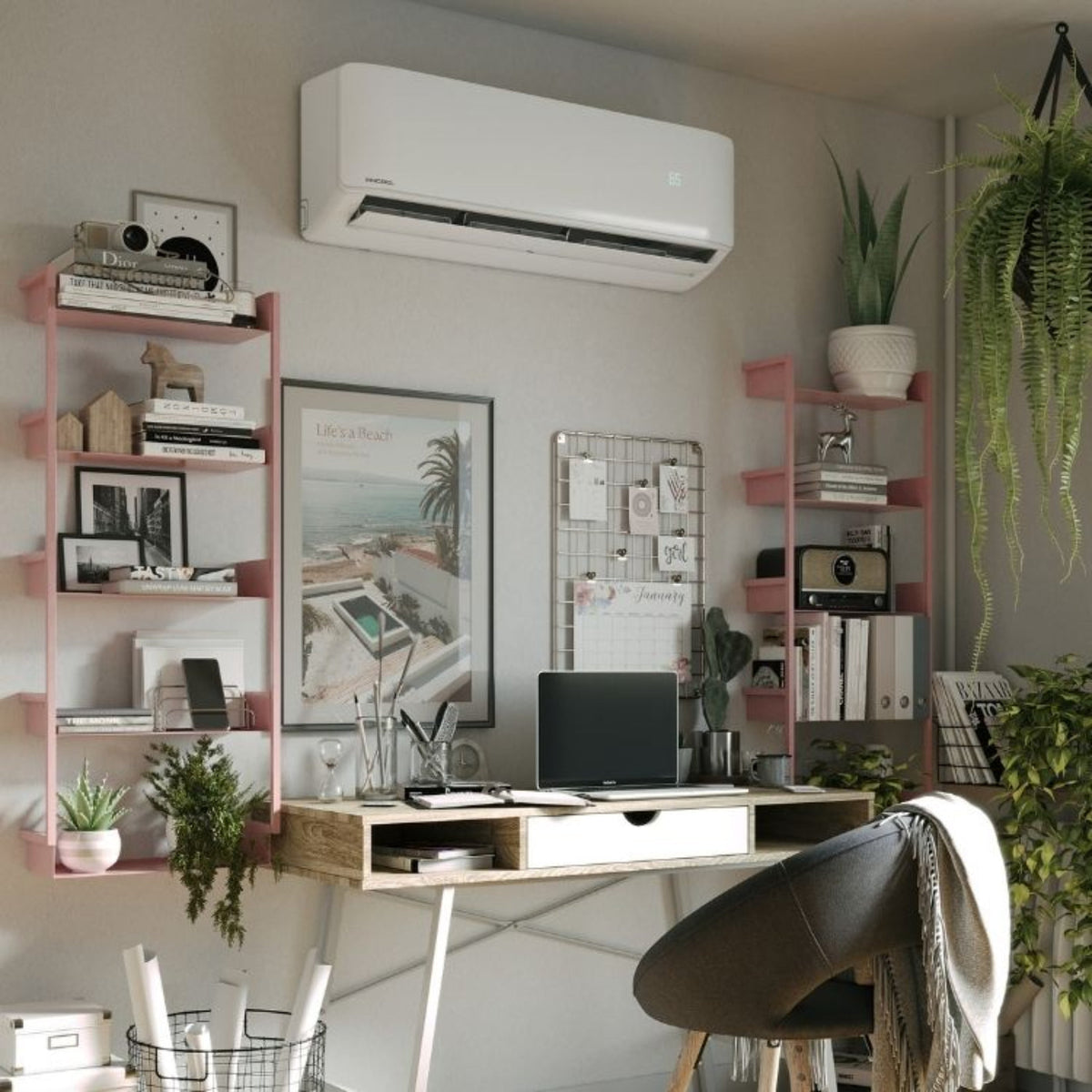 MRCOOL DIY 5th Gen 3-Zone 54,000 BTU Ductless Mini Split Air Conditioner & Heat Pump with Pre-Charged Line Sets (12K+18K+24K),  - DIYM355HP