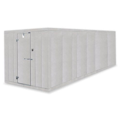 Nor-Lake Fast Trak 12' Wide (Door Side) x 7'7" H Indoor Walk In Cooler w/ Remote Condenser - NL121277R