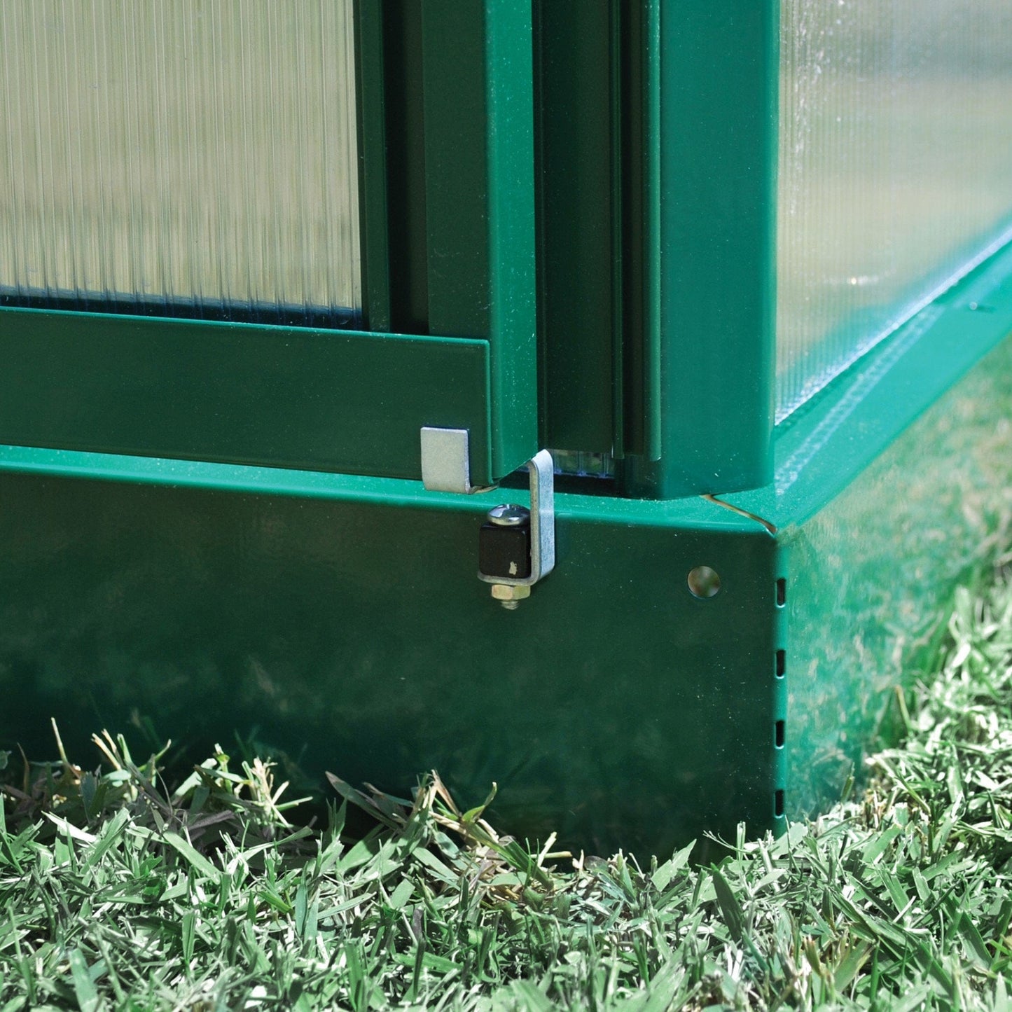 Palram - Canopia | Mythos Greenhouse Kit - 6 Ft Wide - Green With 4mm Twin-wall Polycarbonate Glazing - HG5005G