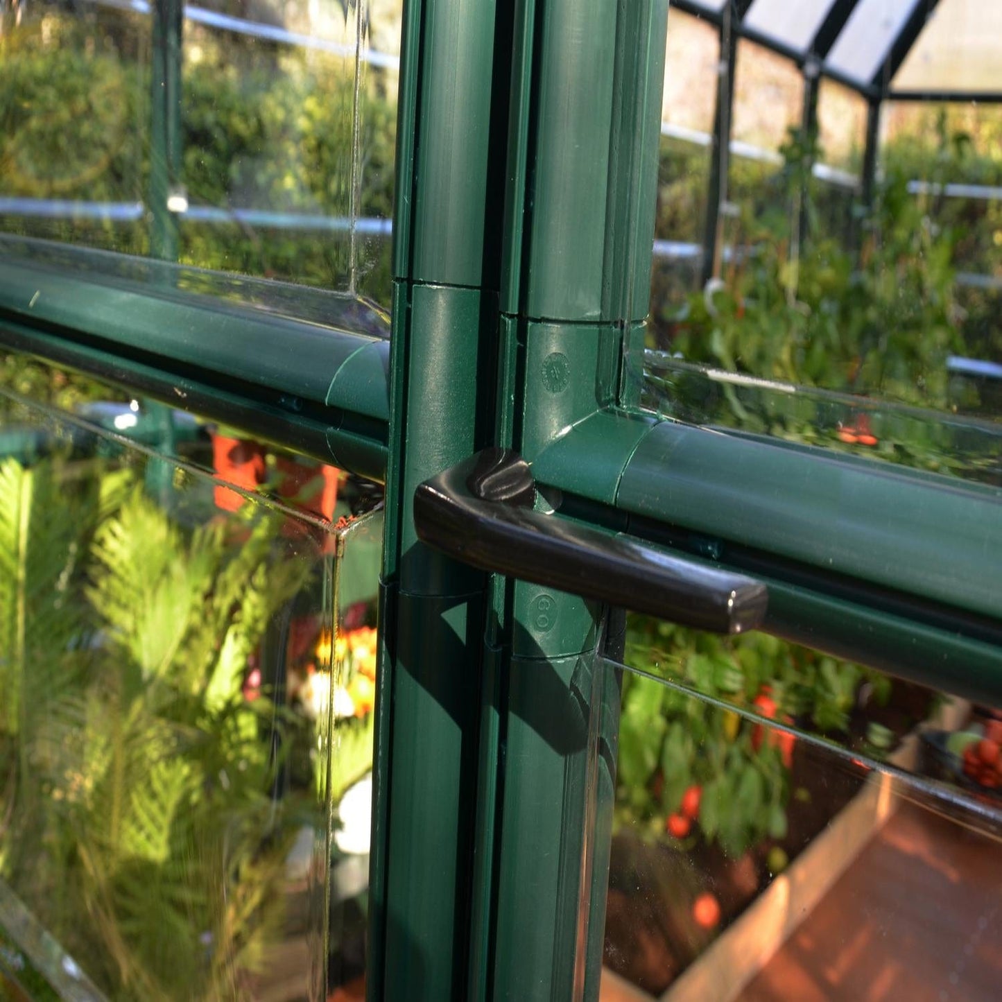 Palram - Canopia | Prestige 8x16 ft Twin Wall Greenhouse Kit Package With 6mm Twin-wall Polycarbonate Glazing - HG7316