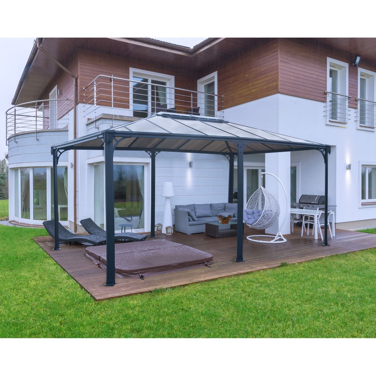 Palram - Canopia | Martinique 5000 12' x 16' Garden Gazebo - HG9171