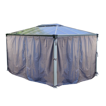 Palram - Canopia | Martinique Gazebo Curtain Set - 4 Piece - HG1061