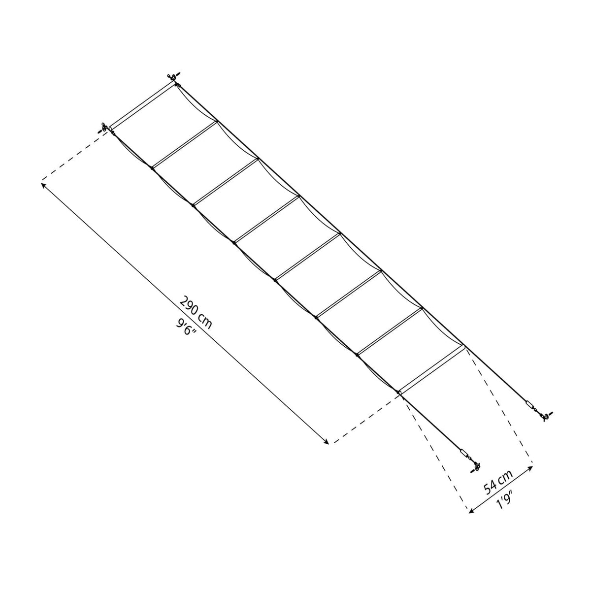 Palram - Canopia | Patio Cover Blinds 10x18 ft - White - HG1073