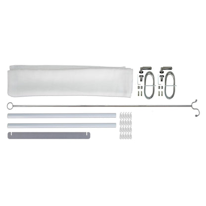 Palram - Canopia | Patio Cover Blinds 10x28 ft - White - HG1076