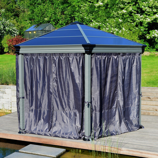 Palram - Canopia | Roma Gazebo Curtain set - 6 Piece - HG1057
