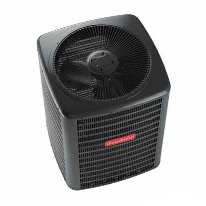 Goodman - 1.5 Ton/60,000 BTU 80% AFUE Gas Furnace and Air Conditioner System - Horizontal - 14.5 SEER2 - R32 - GLXS4BA1810