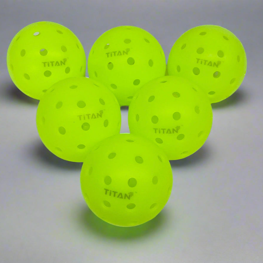 Titan T40 Outdoor Pickleballs – 50 Pack