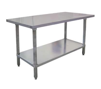 Omcan USA Standard Series Stainless Steel Prep Tables - 22076
