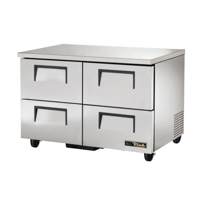 True Mfg. - General Foodservice TUC-48F-D-4-HC Undercounter & Worktop Refrigeration - TUC-48F-D-4-HC