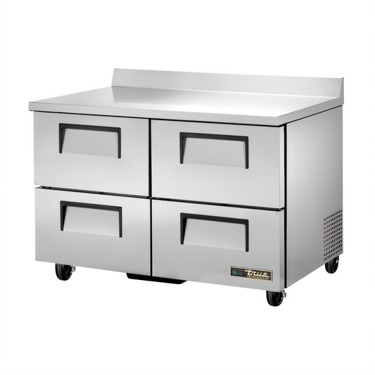 True Mfg. - General Foodservice TWT-48D-4-HC Worktop Refrigerators - TWT-48D-4-HC