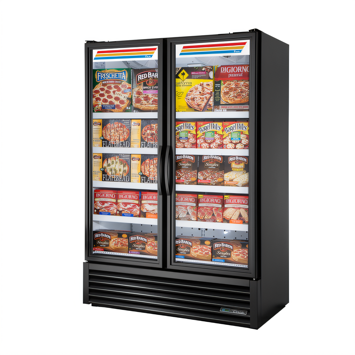 True Mfg. - General Foodservice FLM-54F~TSL01 Glass Door Merchandisers - FLM-54F~TSL01
