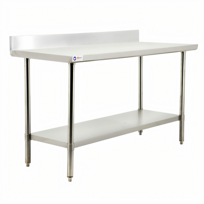Omcan USA Stainless Steel Prep Tables - 44347
