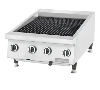 Garland GTBG24-AR24-SIGNATURE Signature Gas Charbroilers - GTBG24-AR24-SIGNATURE